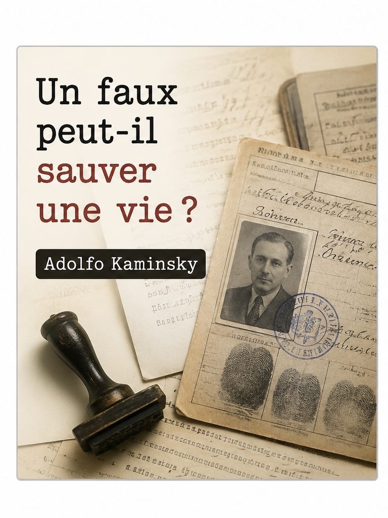 Un faux peut-il sauver une vie ? Adolfo Kaminsky et les faux papiers de la Résistance